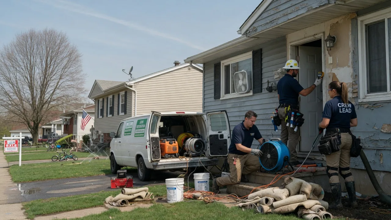 Flood Cleanup in New Enterprise, PA near me
